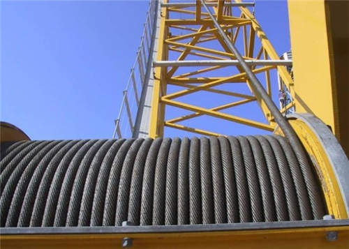 塔吊鋼絲繩打絞,塔吊鋼絲繩打結(jié)